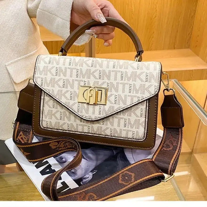 Imported Luxury Sling Bag For Women's And Girls - brown