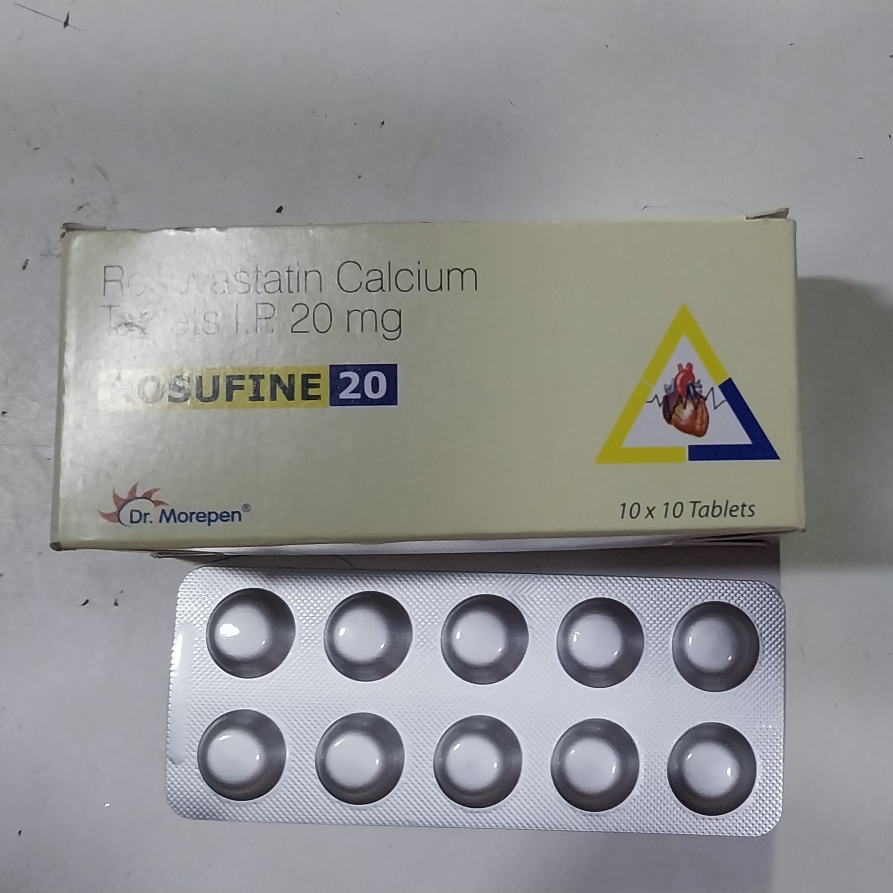 Buy Rosufine 20 Mg Rosuvastatin 20 Mg online at best price Pradhan mantri bharatiya jan Aushadhi Kendra