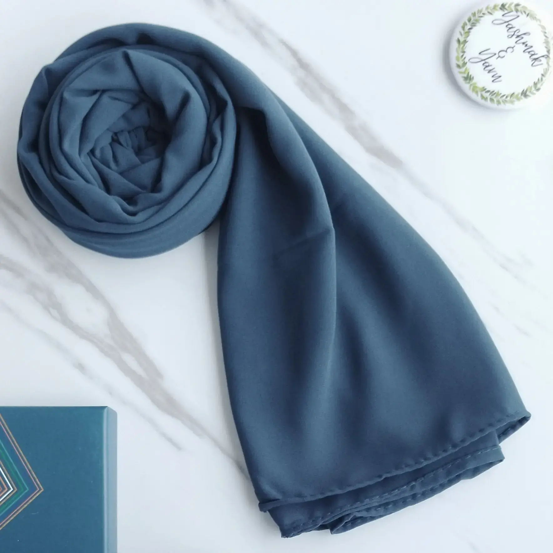Crystal Teal (Heavy Chiffon) E-1224 - 1