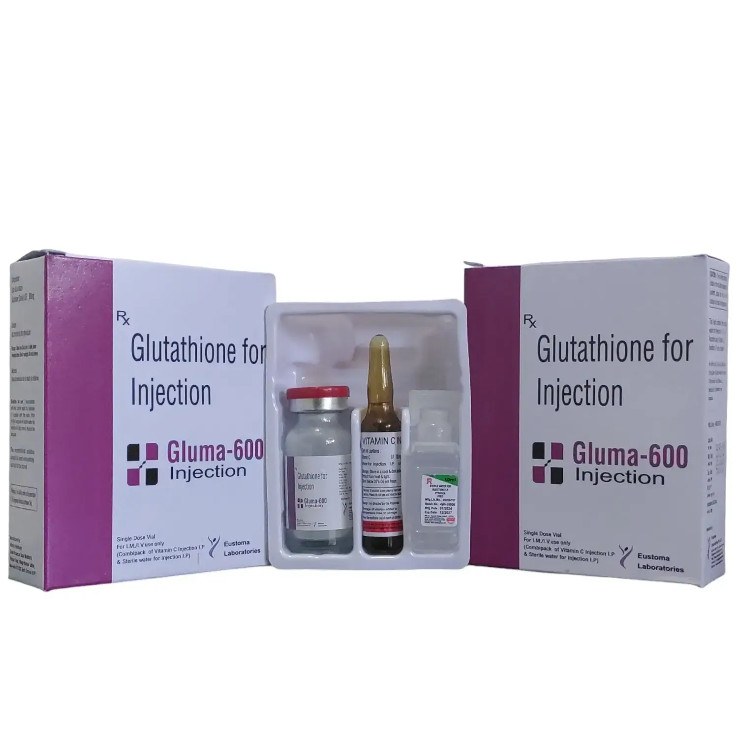 iu shot glutathione purity purified spicules to help the skin absorb brightening active ingredients Glutathione IM | The Center