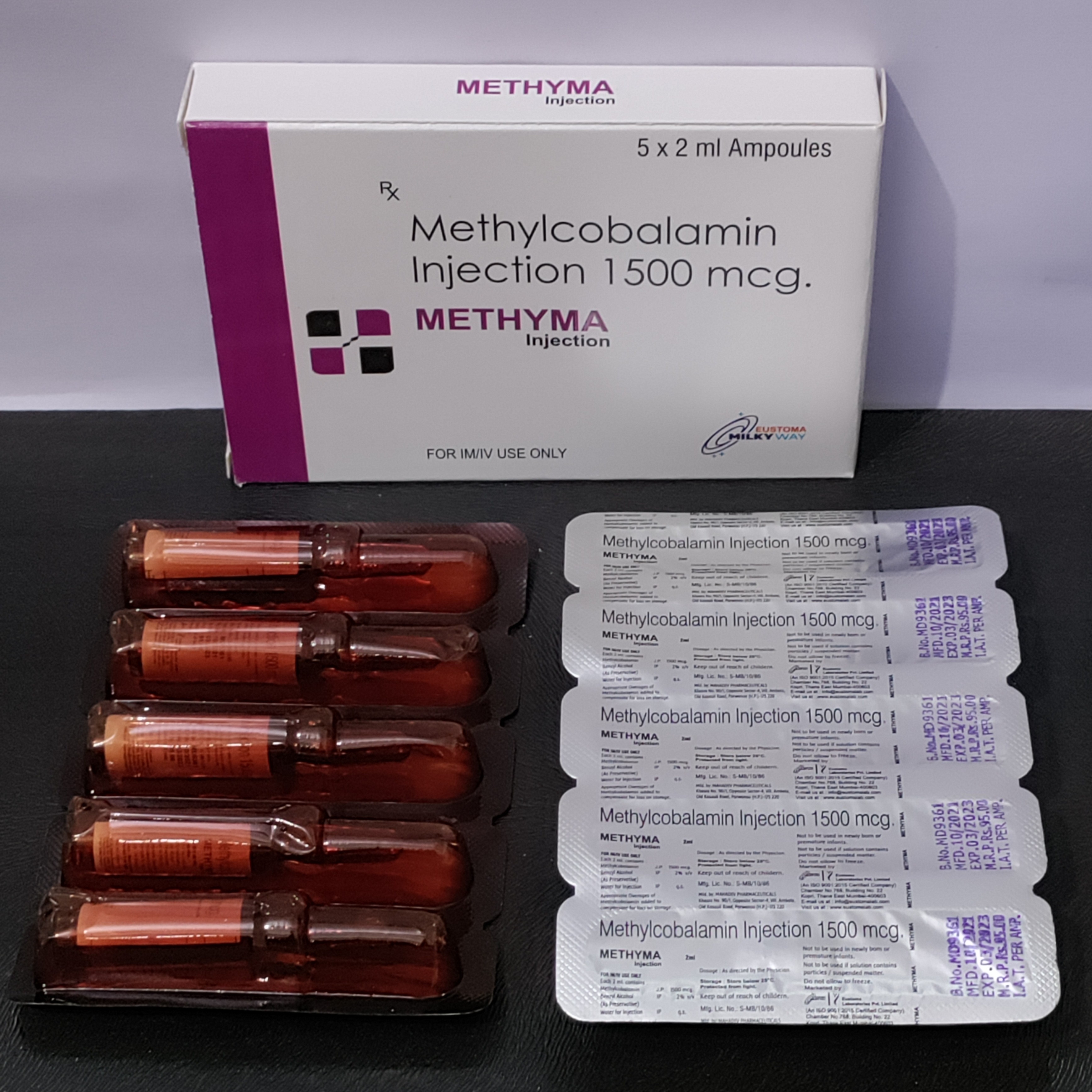 Methycobalamin 1500mcg injection