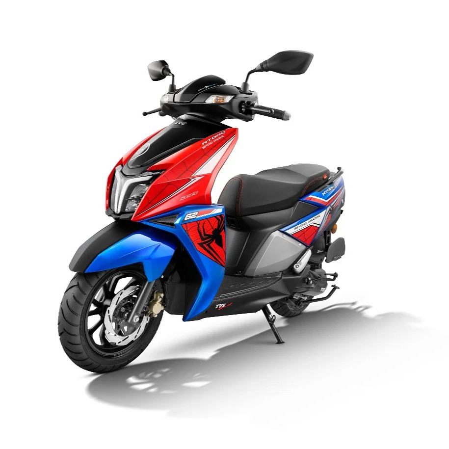 Ntorq Spider Man Edition Tvs Intro Scooty Price TVS NTorq