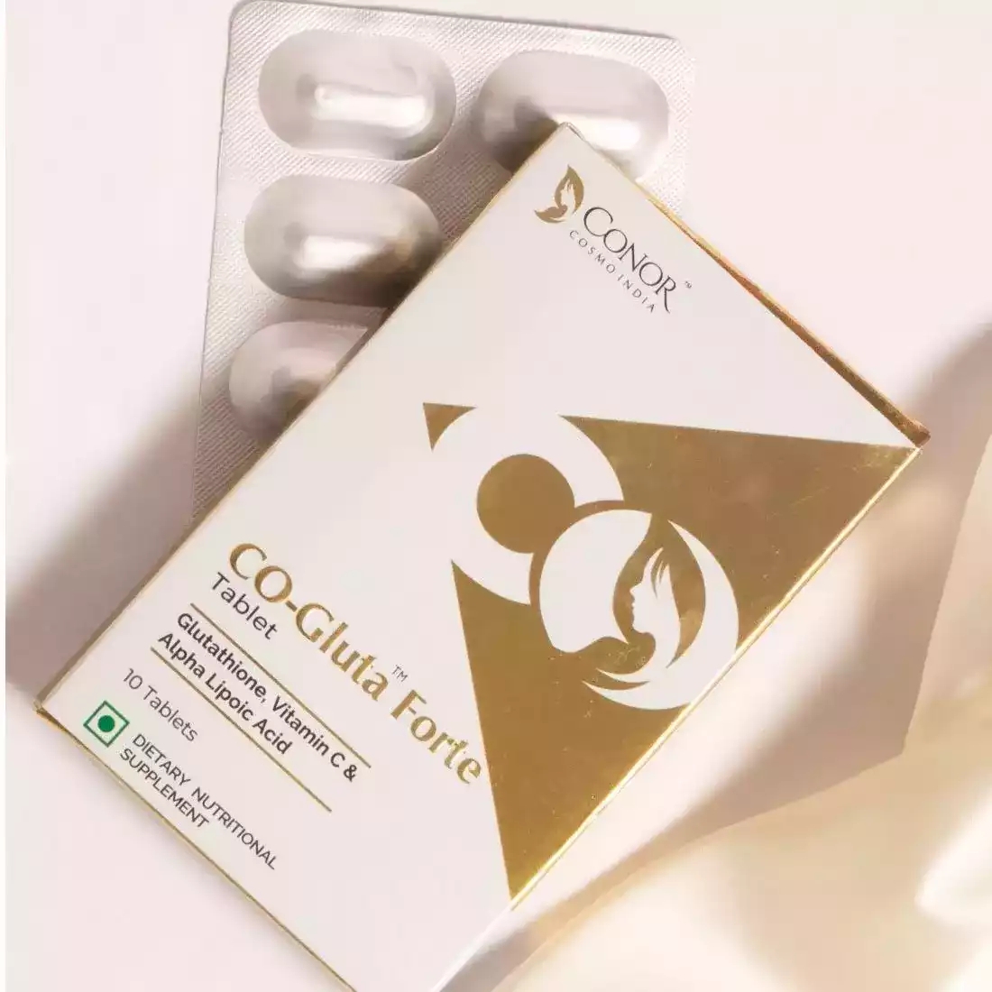 glutathione forte tablet Glutathion agefine forte tablet at ₹ 650/stripe | Skin Care Products in  Nagpur