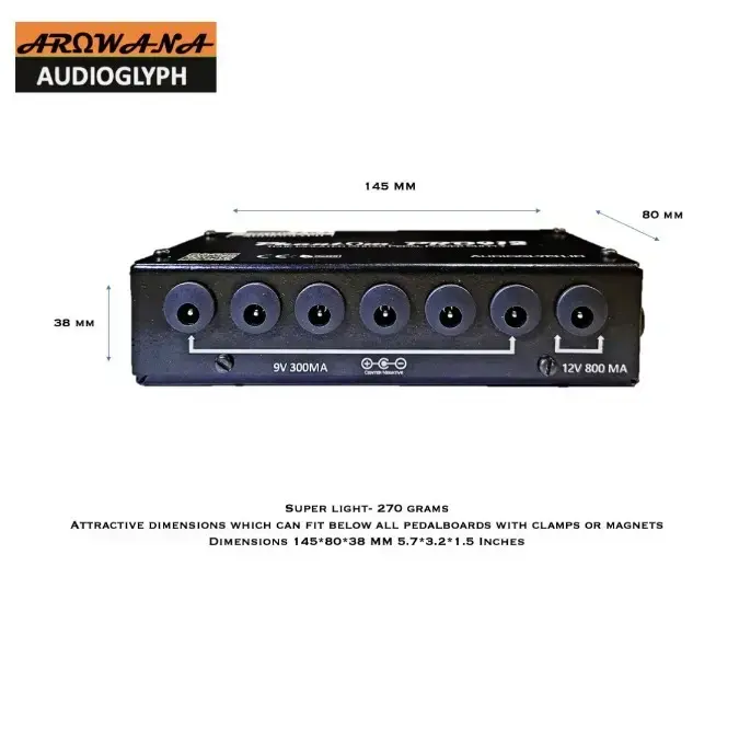 Phantom Pro912 9V outputs