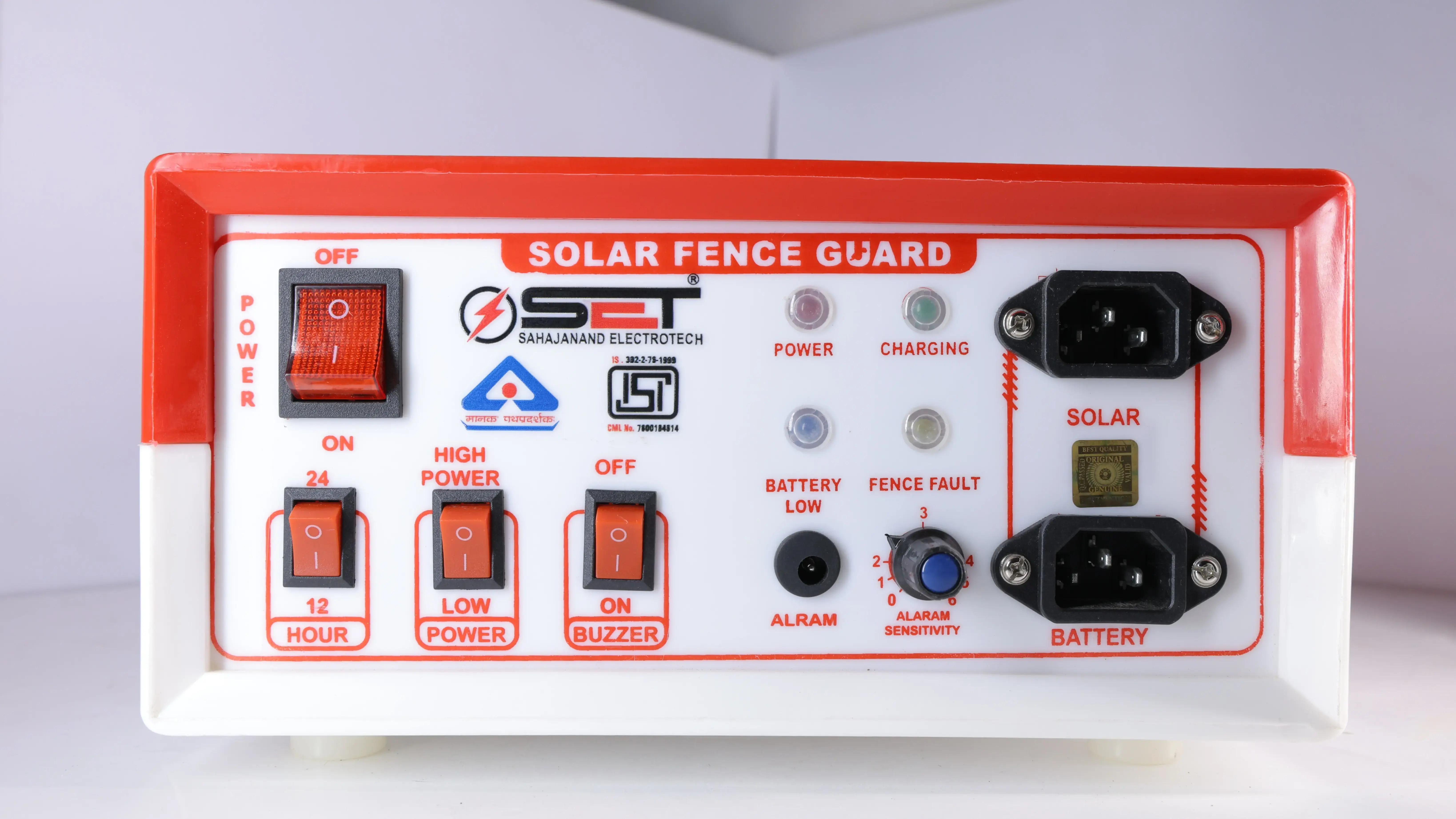 Buy BIS Government Approved Solar Zatka Machine (Solar Fence