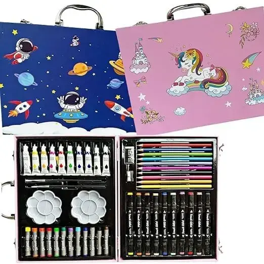 Buy Drawing and Coloring Vanity Box Suit case online at best price