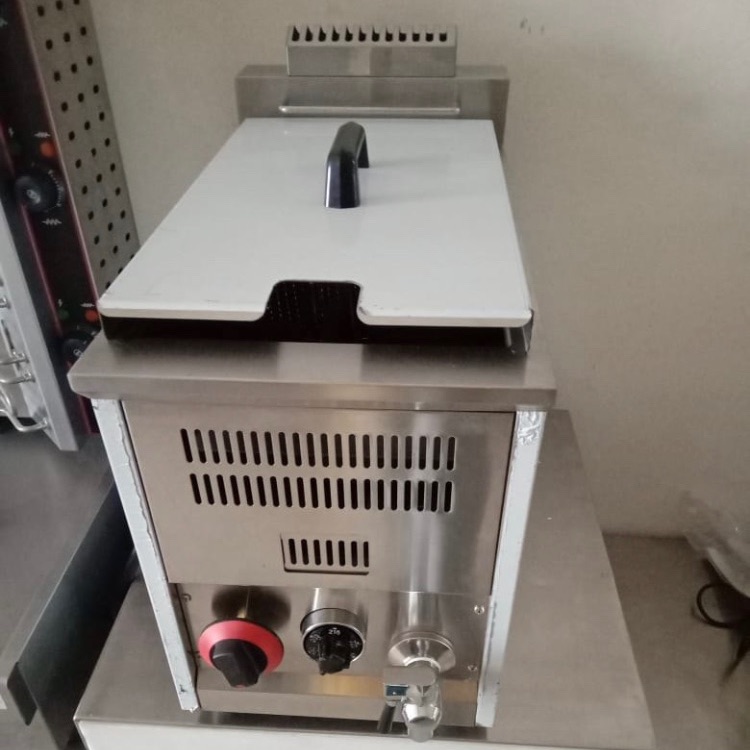 16 litter gas with Thermostat Deep fryer - 1