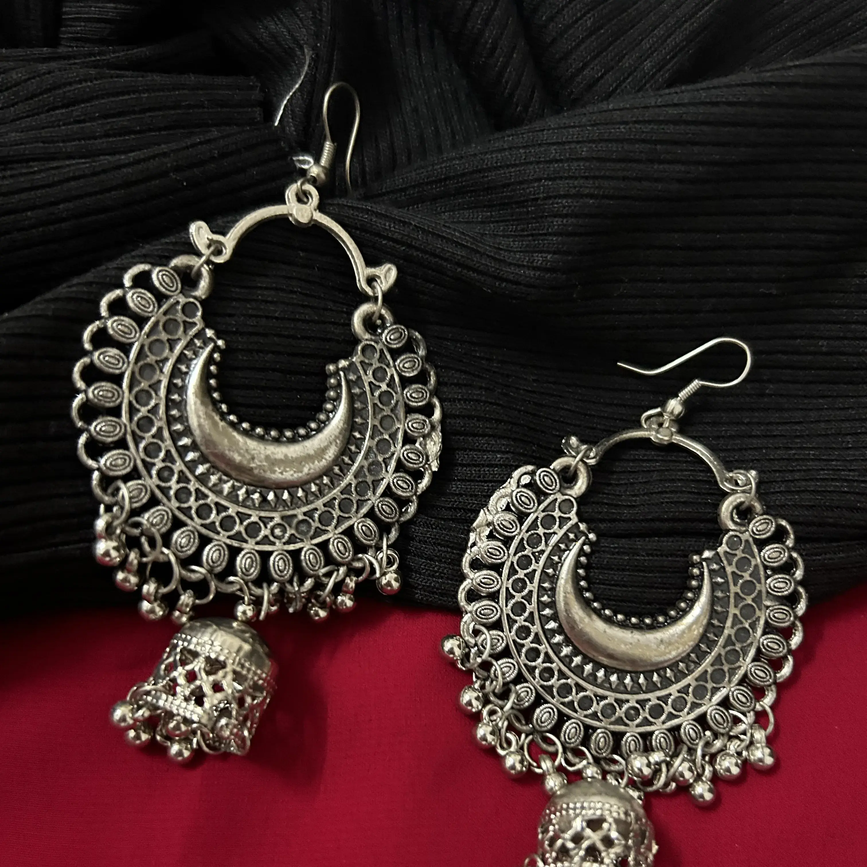 Kanchee jhumka earrings