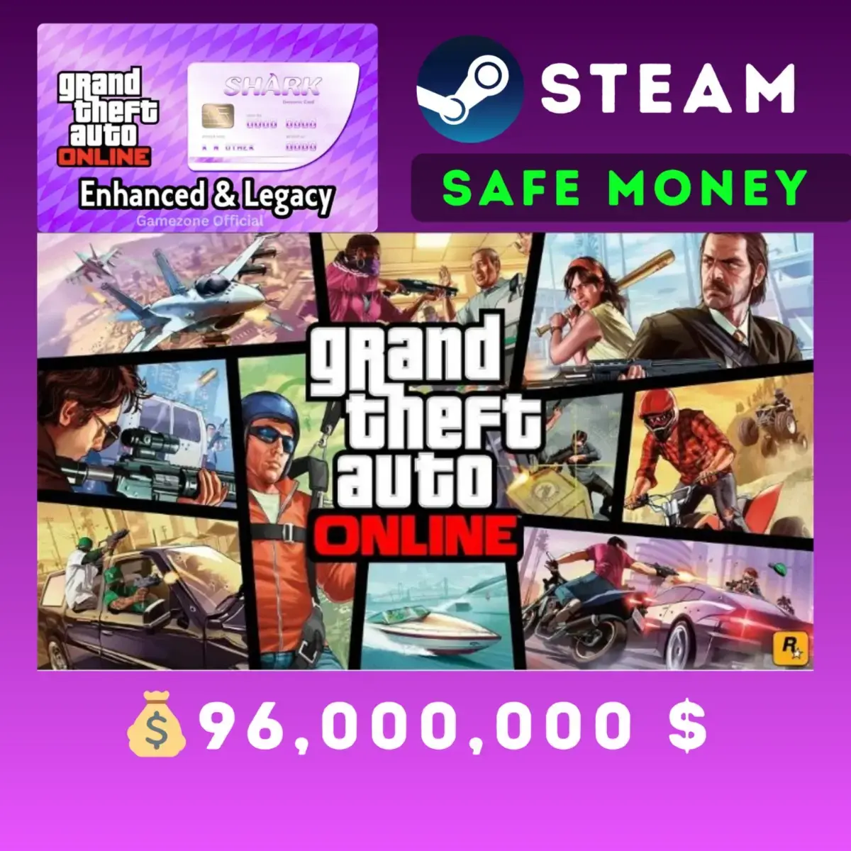 Servizio Denaro GTA 5 Online 💰 50.000.000$ Per PC – Social Club / Steam - Foto 6