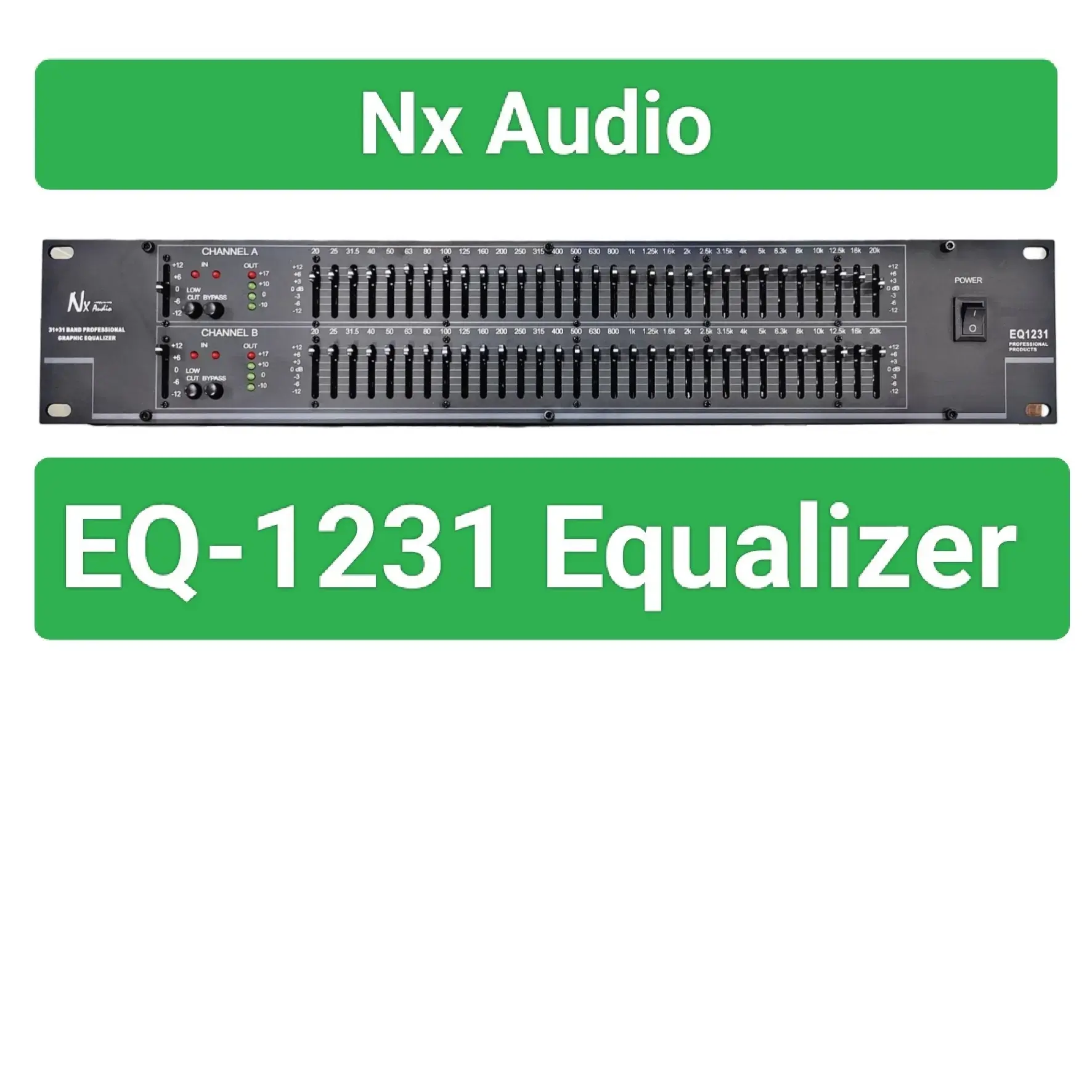 EQUALIZER PROFESSIONAL AUDIO SYSTEM 本体 Buy EQ1231 Nx Audio Equalizer online at best price | Prasad