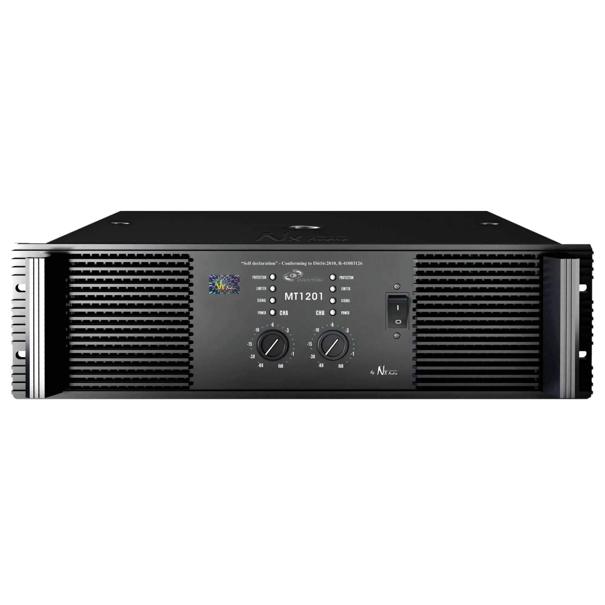 マ Nx Audio MT1201 Amplifier | Perfect for DJ Setup & Events