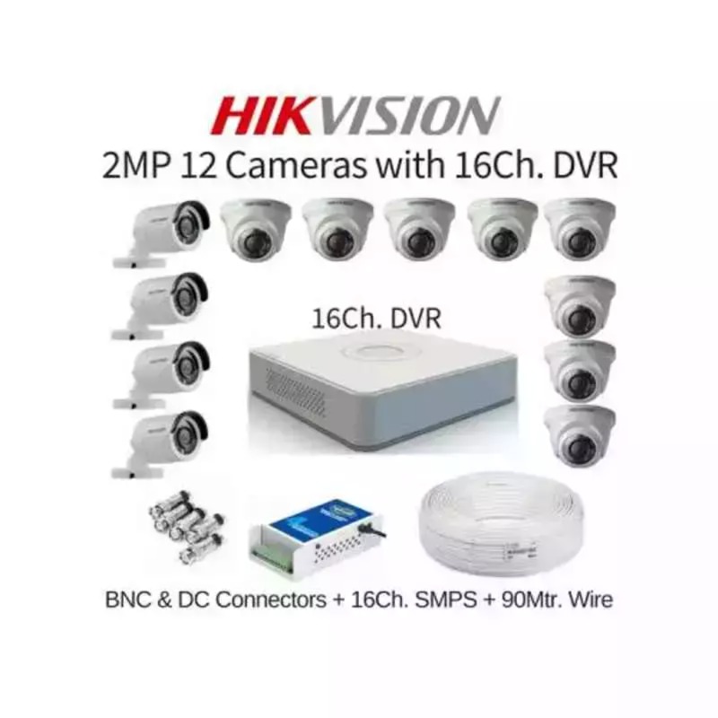 16 Channel Dvr Hikvision 16 Camera Kit HiLook By Hikvision 16ch