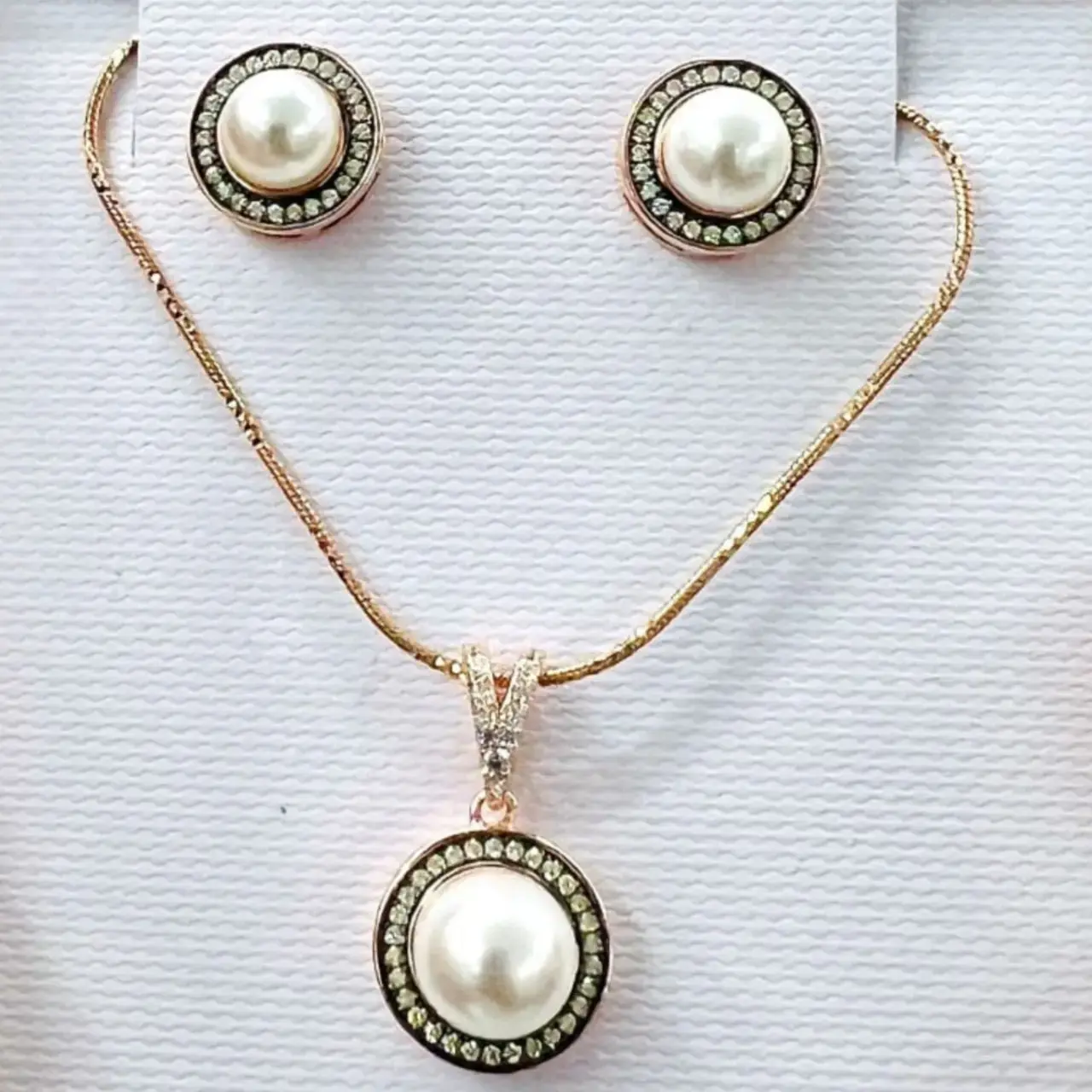 925 Sterling Silver Pendant Set - 1