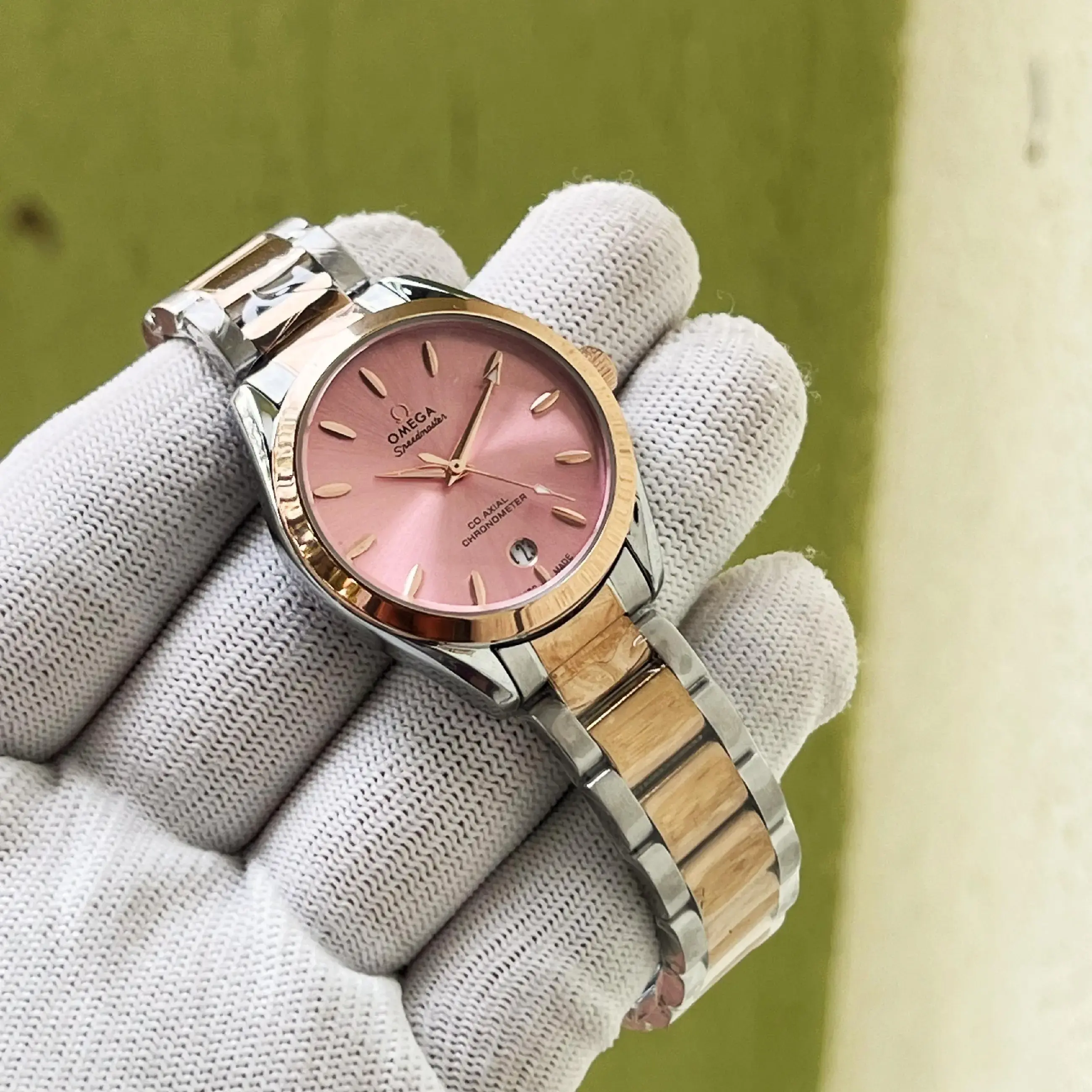 Buy Omega Semester Pink Dail For Women online at best price | HMC