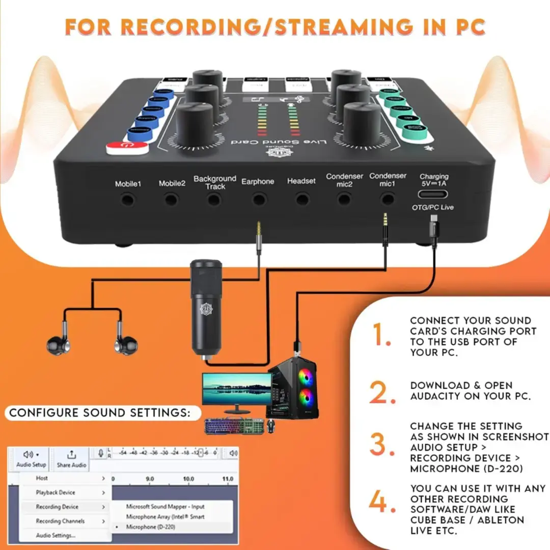 Buy DIGIMORE D--440 Condenser Microphone Kit online at best price