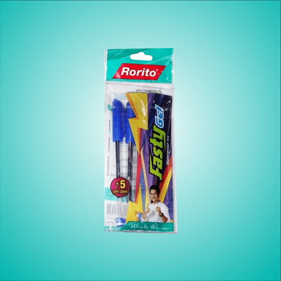 Buy Rorito Fasty Gel Pen(Pack Of 5) online at best price Kupade