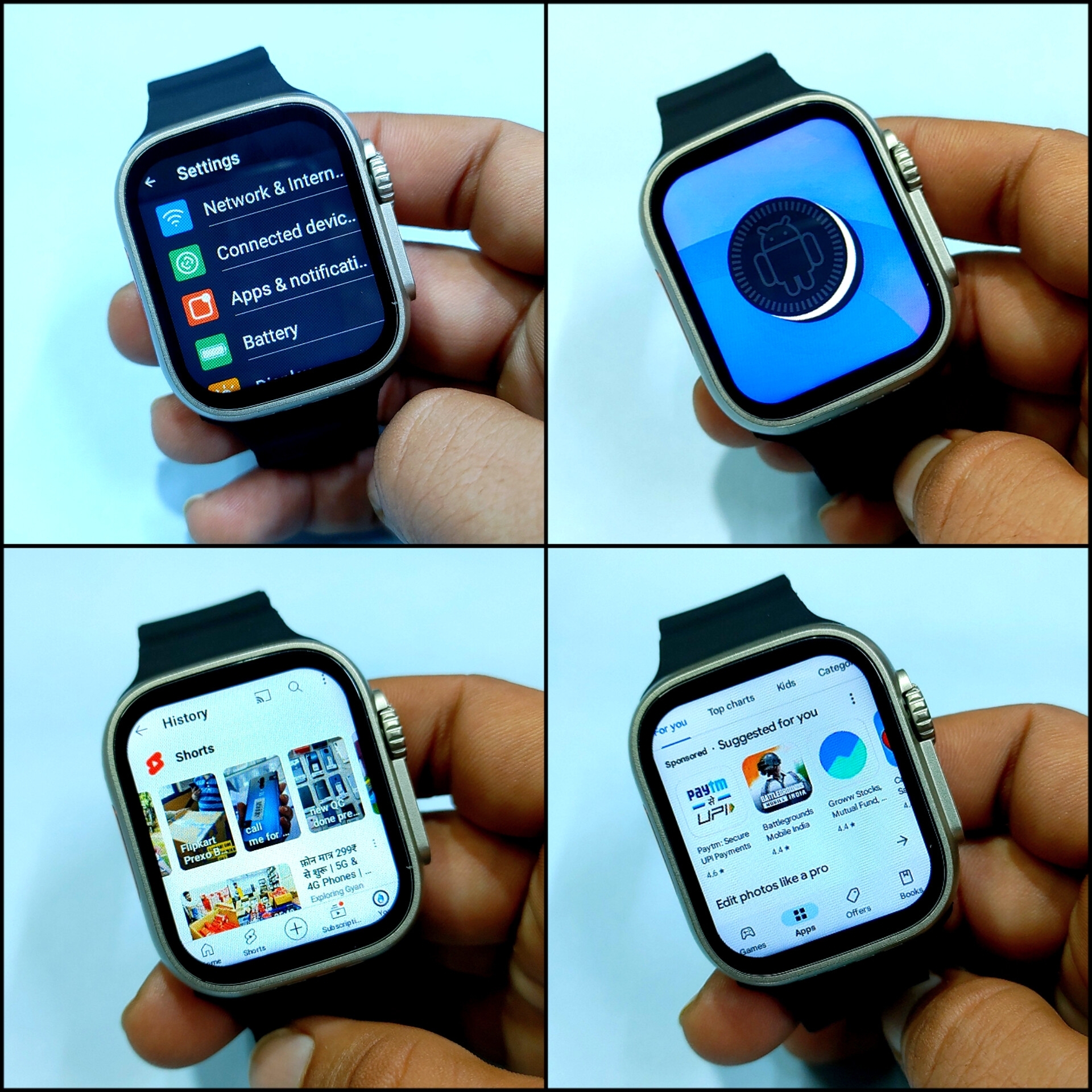 S8 ultra 5G 4GB Ram 64GB Android Smartwatch