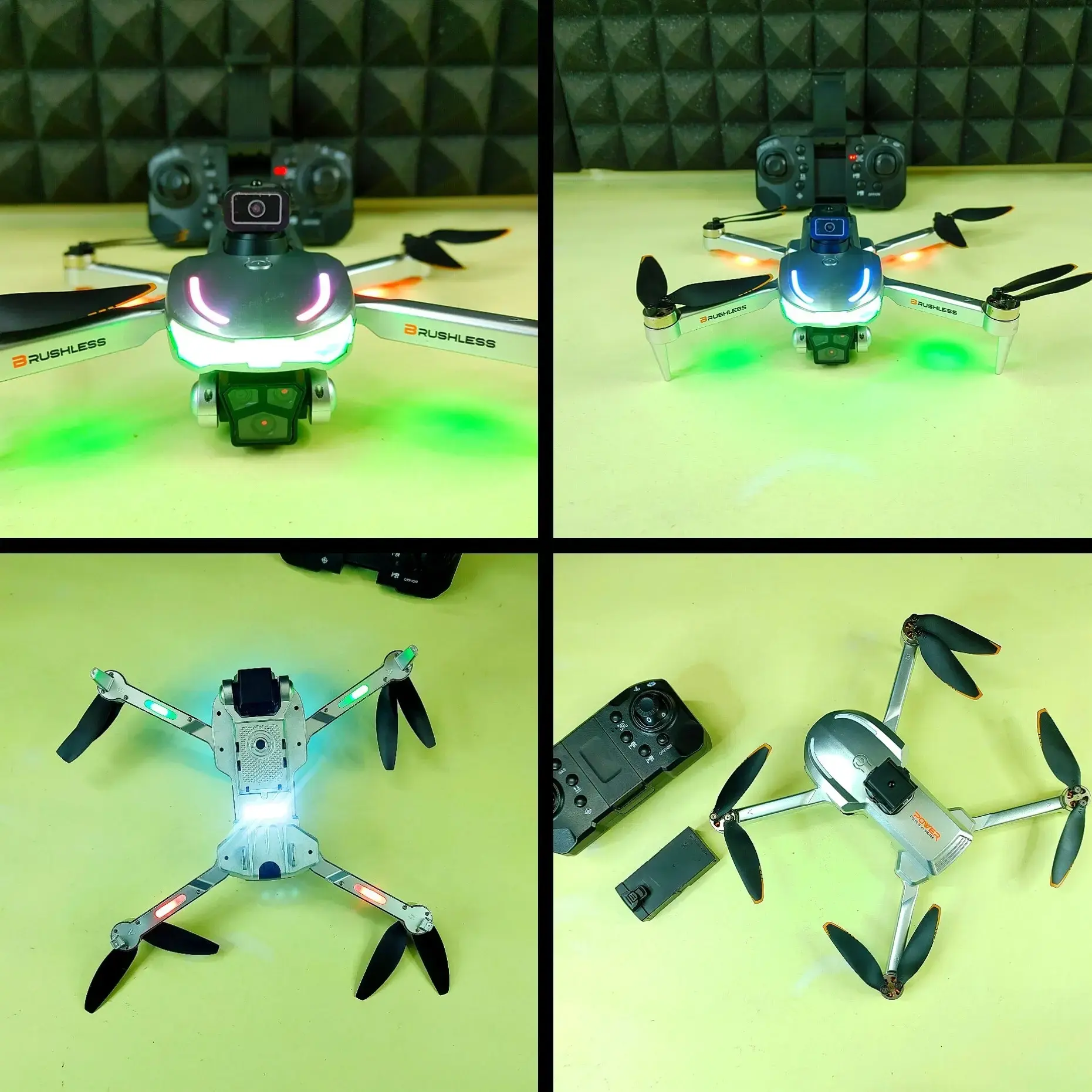 Drone P12 Drone 360 Blade 2024 P12 Pro Drone 4K/8K HD Aerial ESC