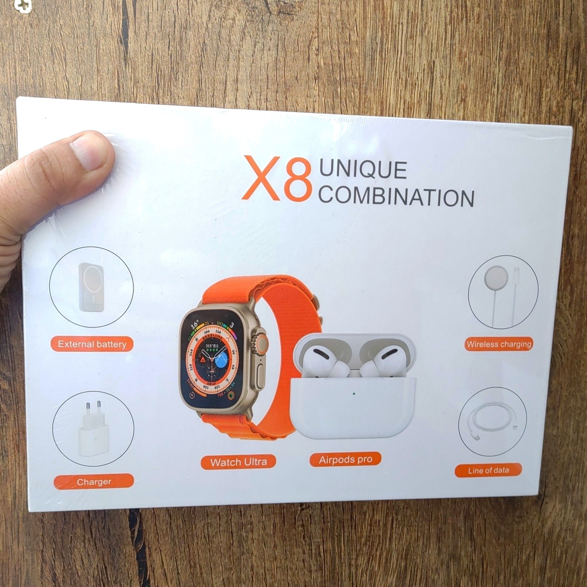 shm… Buy X8 ultra watch 5in1 Combo Set online at best price | Antzel