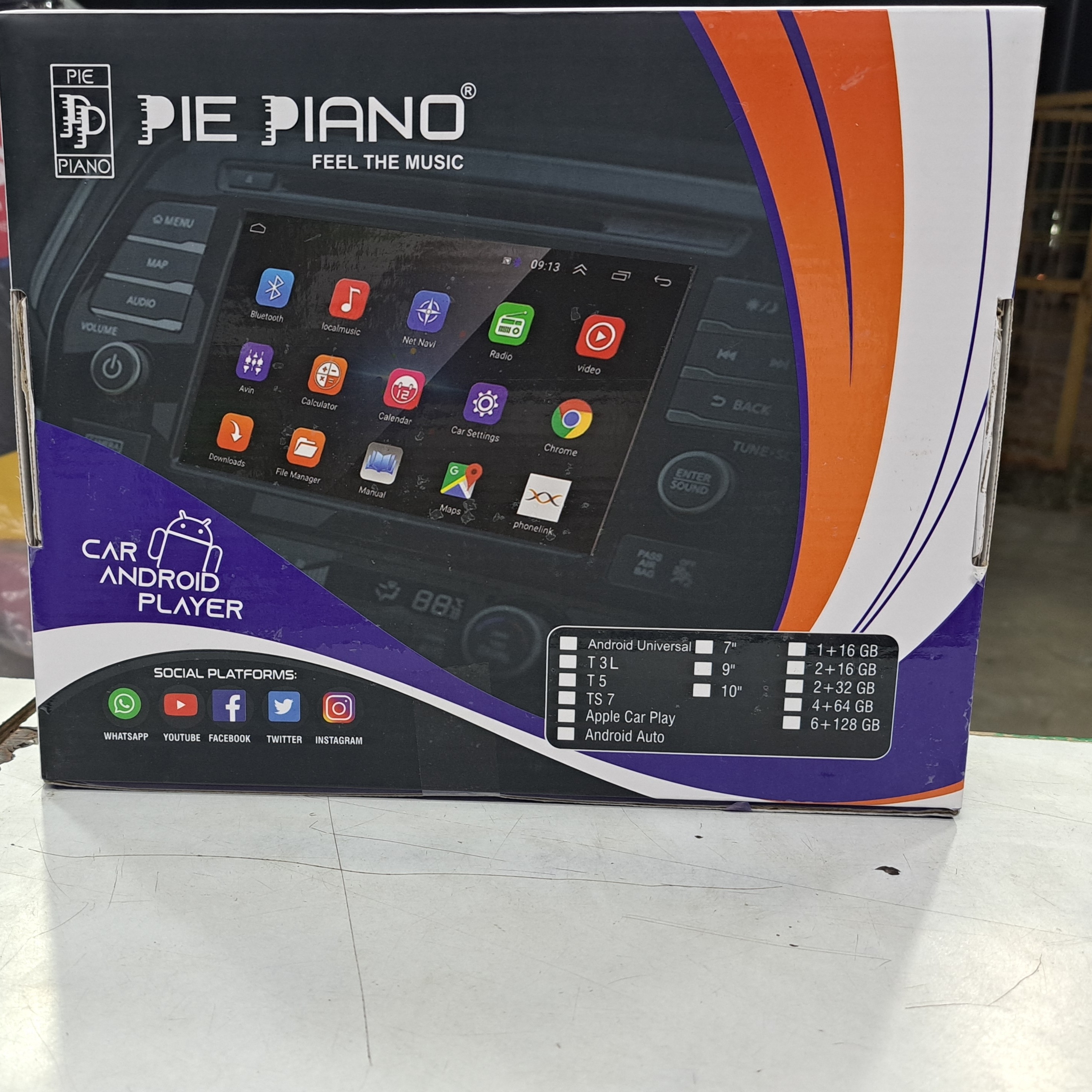 Inch Worldtech Music System Price Buy PIEPIANO Android 9inch