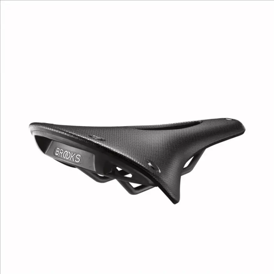 brooks cambium c17 carved saddle black
