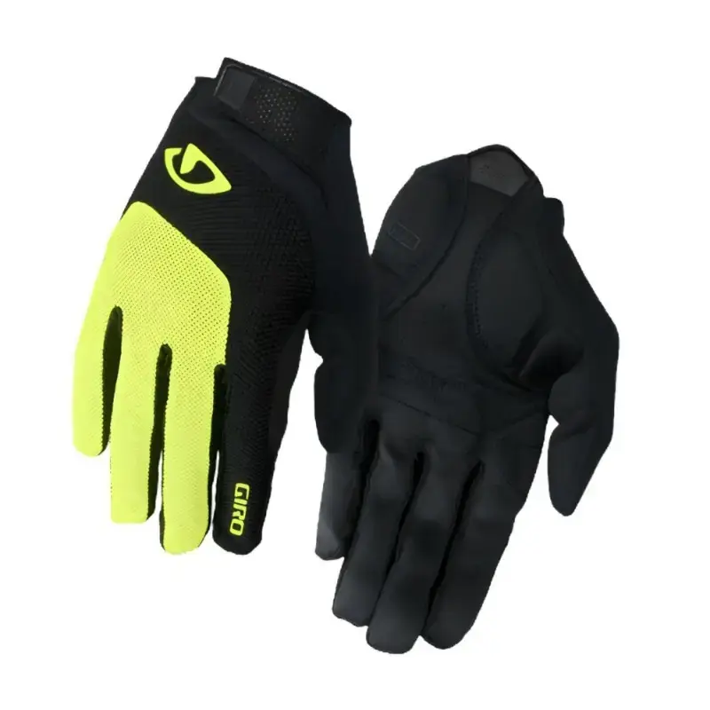Giro Bravo Gel Lf Mens Cycling Gloves Highlight Yellow