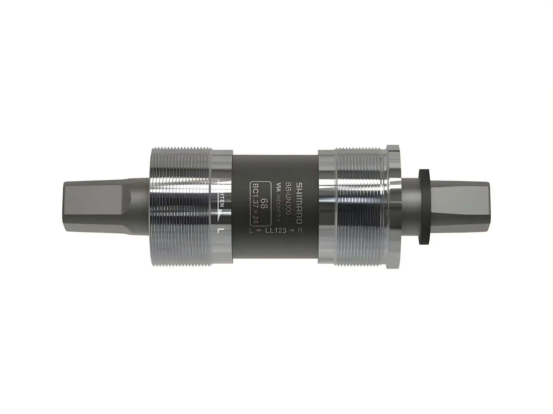 Shimano bb-un300 bottom bracket mtb 122.5mm bsa no bolt