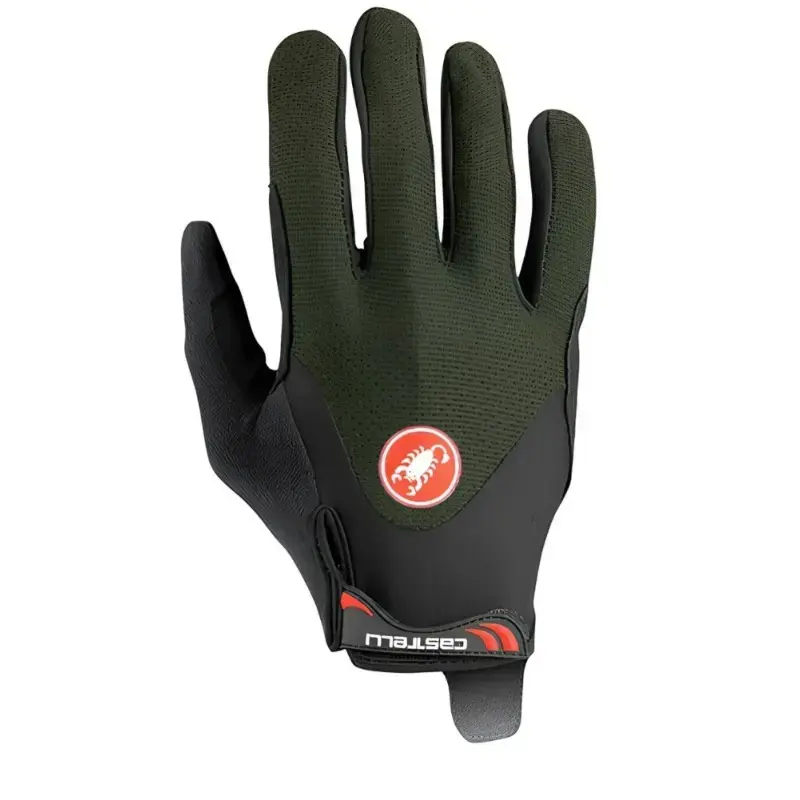 Castelli Arenberg Gel Lf Mens Cycling Gloves Military Green
