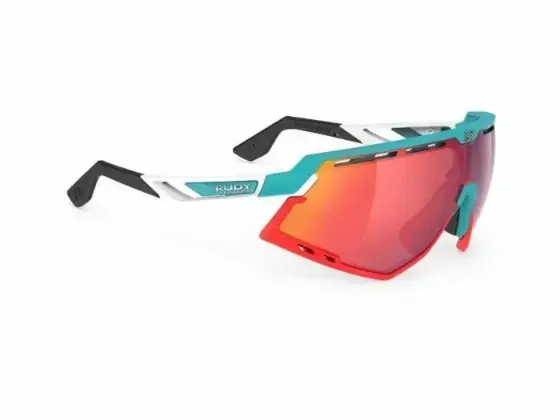 Rudy Project Defender Emerald / White Matte – Mtl Red