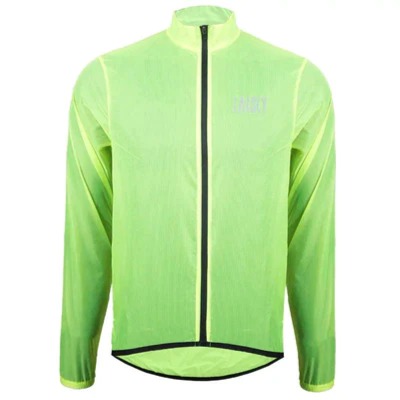 Baisky Windbreaker Mens Cycling Jersey Wind Yellow