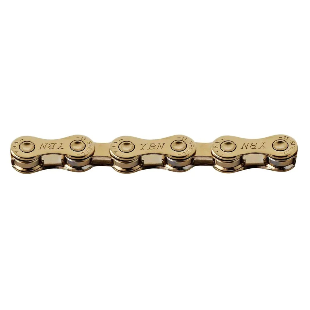 Ybn Chain 11 Speed For Shimano Sram And Campagnolo Drive Trains Gold