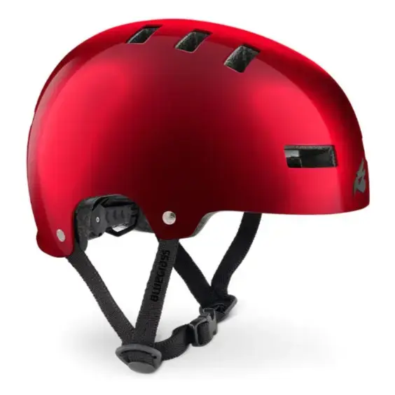 MET Superbold CE helmet in Red Metallic Glossy