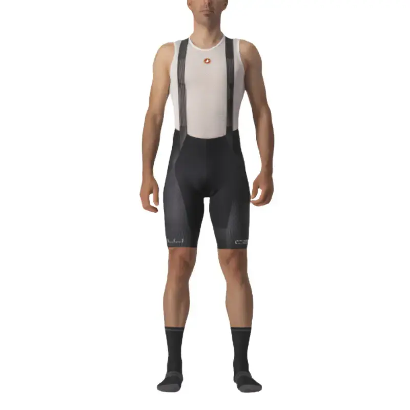 Castelli Free Aero Rc Pro Mens Cycling Bibshorts Black White