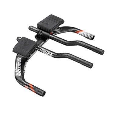 Controltech Time Zone Aerobar Aero Handlebar Carbon Red 400mm
