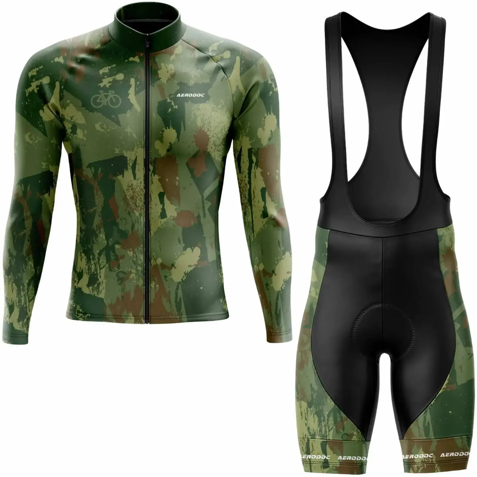 Recon Rider Military Cycling Jersey (Full Sleeve + Bib Shorts)