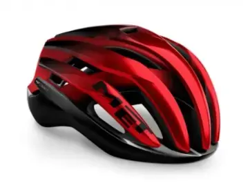 Met Trenta Mips CE black red metallic | matt glossy M
