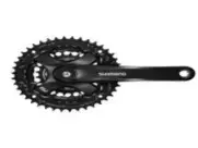 Shimano fc ty501 Triple Chain set 48 38 28t 175 mm Black
