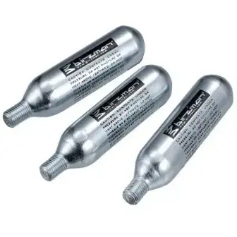 Birzman 16G CO2 Cartridge (Threaded) (3 Pcs).
