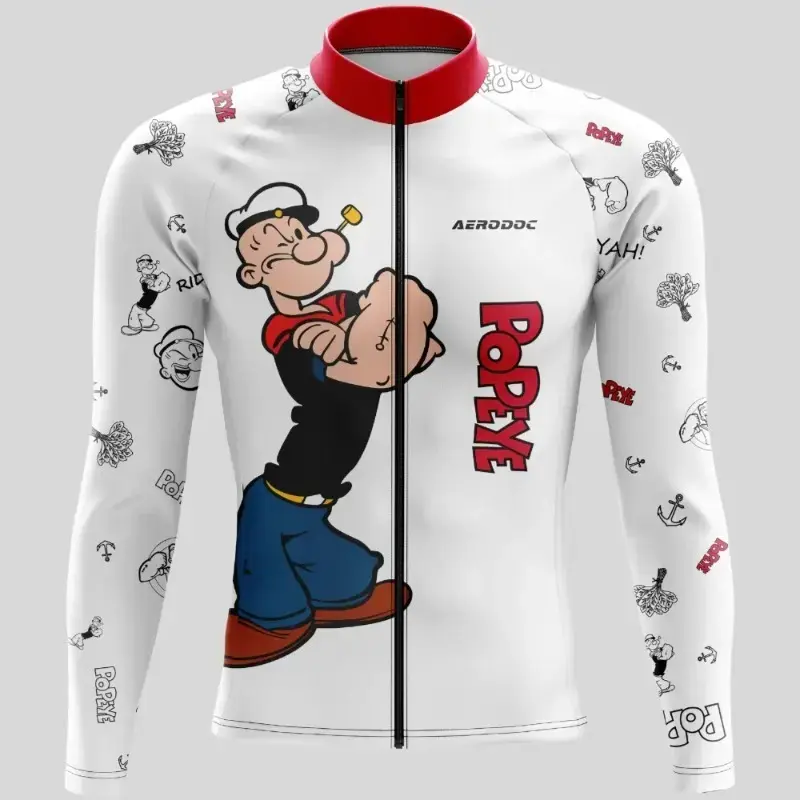 Popeye 2025 Men's Cycling Jersey (Full Sleeve Jersey)