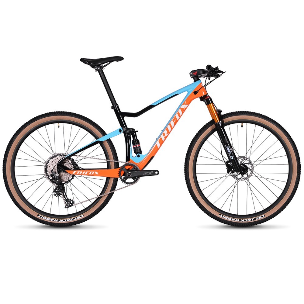 pioneer orange-blue full suspension mtb Carbon dual-sus - Main Image