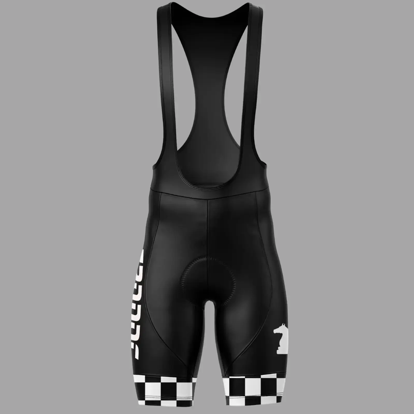 Checkmate Cycling Jersey & Bib Shorts Set – Ride Like a Chess Grandmaster! (Bib Shorts Only)