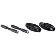 jagwire small part - sport J2 indexed inline adjusters for 4-4.5mm shift housing, black, 2 units