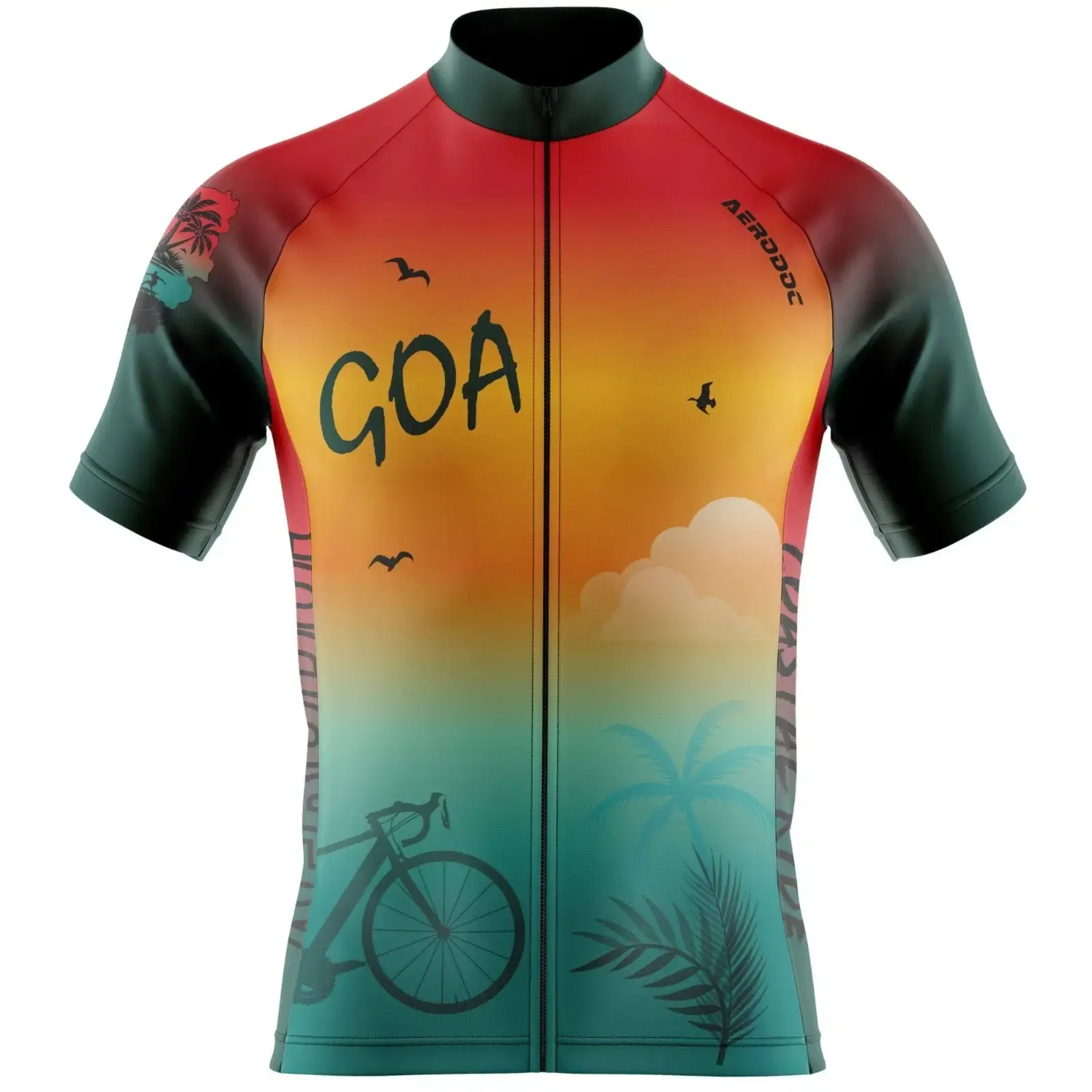 Goa Cycling Jersey and Bib Shorts (Half Sleeve jersey Only)