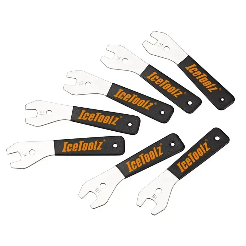 IceToolz 47X7 13-19mm Cone Wrench Set