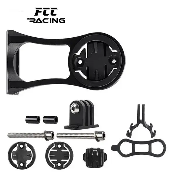 Bicycle Computer Mount Holder Front Extension Handlebar Bracket Mount