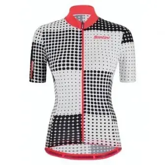 Santini Wmn Tono Sfera Jersey-Black