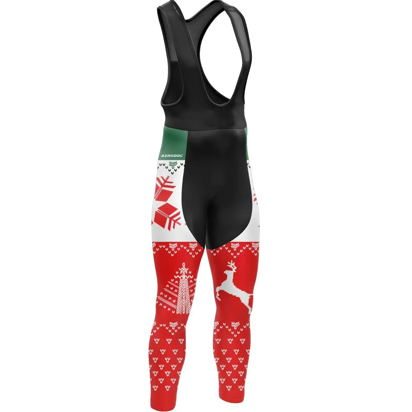 Aerodoc Nordic Cold-Weather Cycling Jersey | Premium Winter Fleece Wool Bike Wear (Bib Pants Only)
