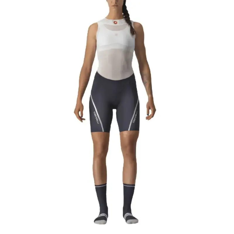 Castelli Velocissima 3 Womens Cycling Shorts Savile Blue Silver