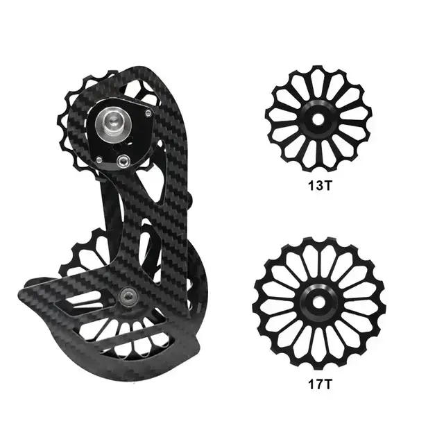 Carbon RD Cage With Ceramic Jockey Wheels