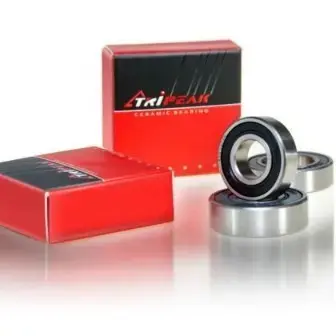 Tripeak Ceramic Bearing Kit For Parcours Disc Brake Wheelset (Set Of 6 Bearings)